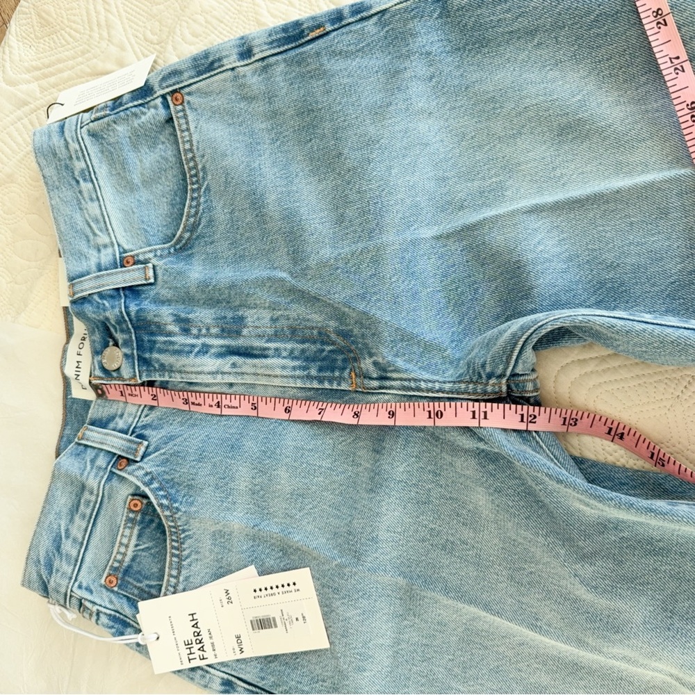 Denim Forum High Rise Women’s Jeans - Light Blue - Picture 4 of 6